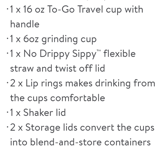 ❤️ New Beautiful White Icing Personal Blender set by Drew Barrymore - Picture 11 of 12